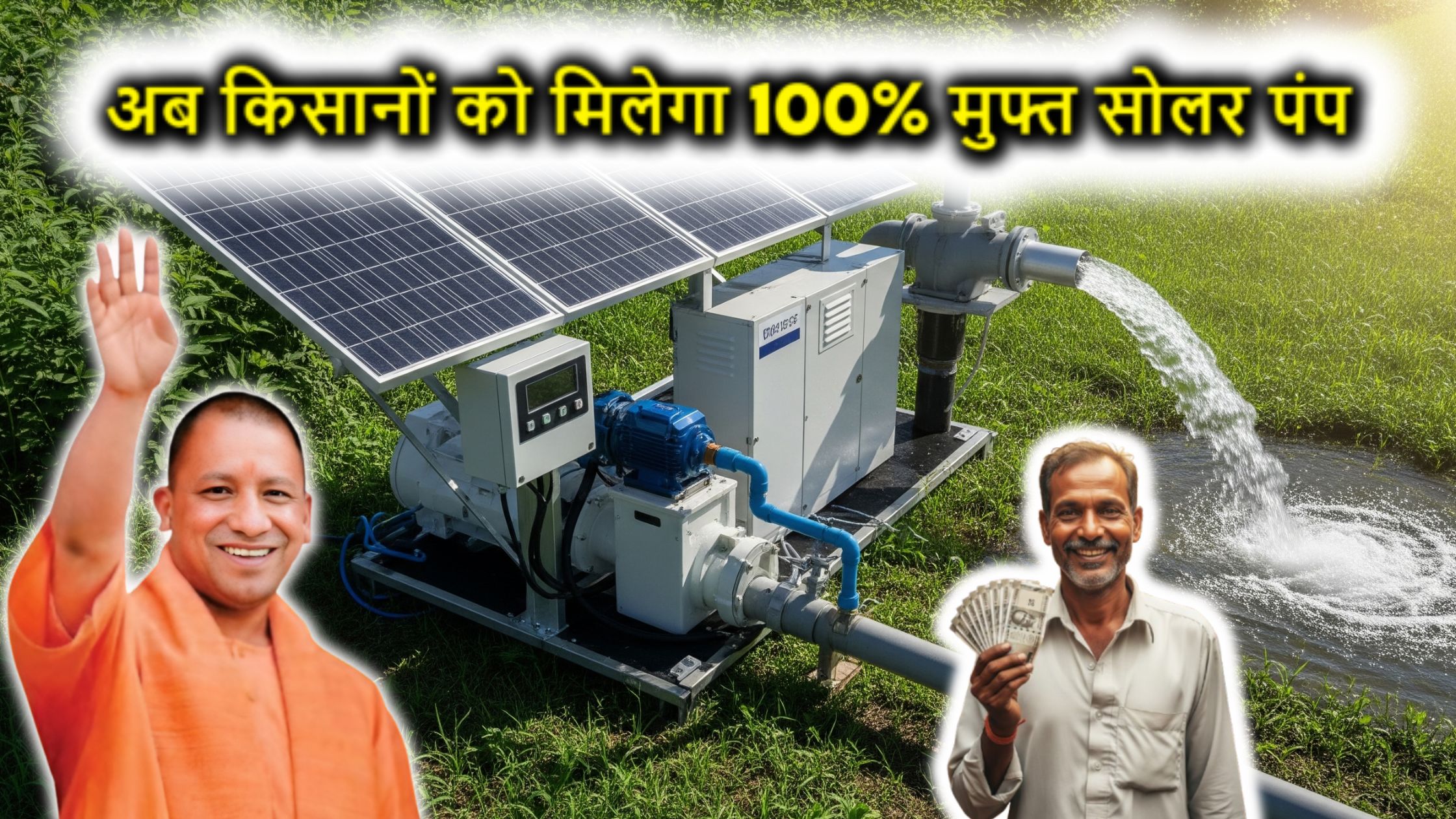 अब किसानों को मिलेगा 100% मुफ्त सोलर पंप – सरकार दे रही है लाखों की सब्सिडी, आवेदन शुरू!